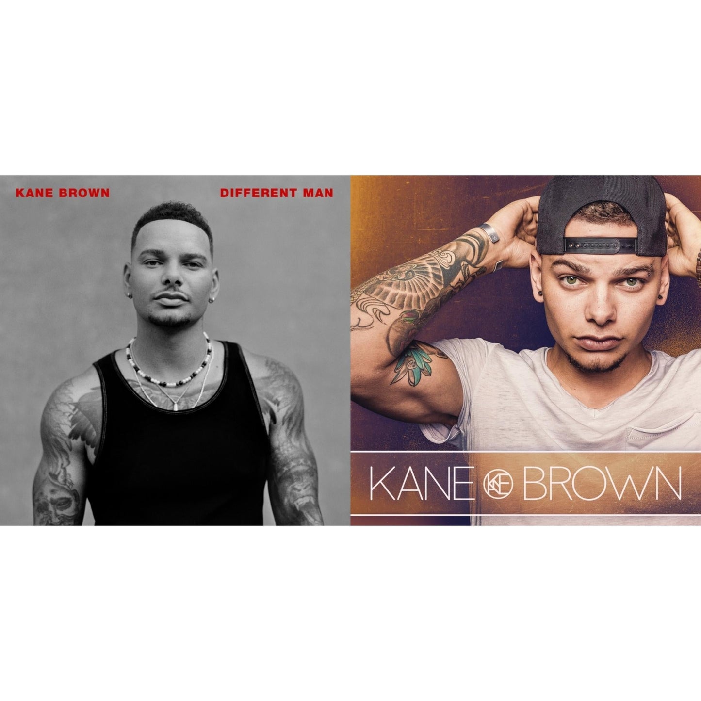Kane Brown - Different Man & Kane Brown (150G) - LP Vinyl Bundle