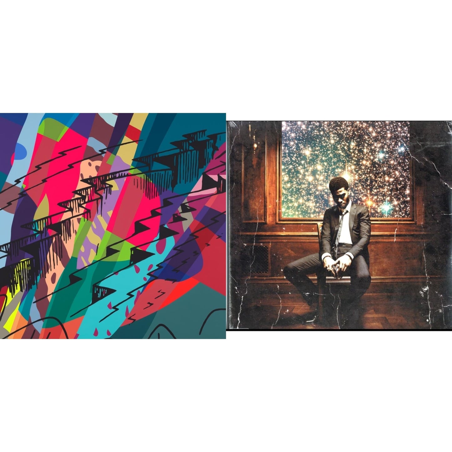 Kid Cudi - Insano (X) (Translucent Red Vinyl/2LP) & Man On Moon 2: Legend Of Mr Rager