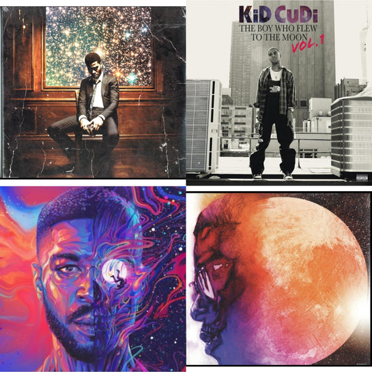 Kid Cudi - Man On The Moon Iii: The Chosen (2LP) & Boy Who Flew To & Man On Moon: End Of Day & Man On Moon 2: Legend Of Mr Rager