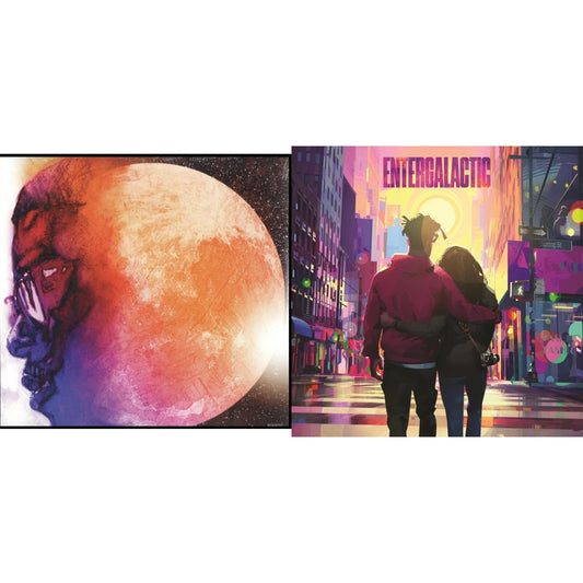Kid Cudi - Entergalactic (X) & Man On Moon: End Of Day - LP Vinyl Bundle
