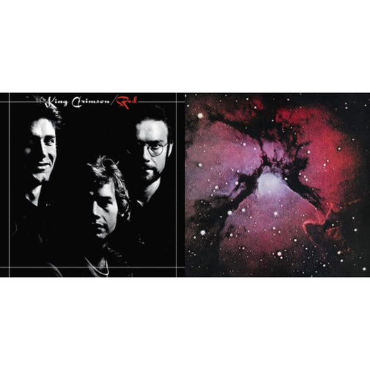 King Crimson - Islands (200G/Remix/Ltd) & Red (200G) - LP Vinyl Bundle