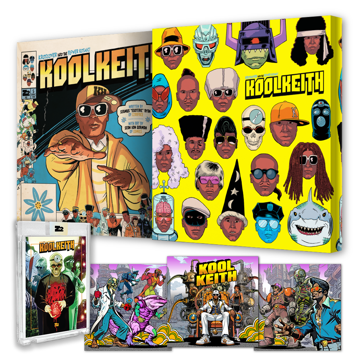 KOOL KEITH: KROSSOVER INTO THE FLOWER KOSMIC (Deluxe Edition) Book