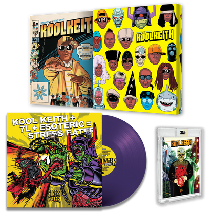 Kool Keith Krossover Into The Flower Kosmic (Signed Platinum Edition) Vinyl Record
