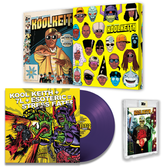 Kool Keith Krossover Into The Flower Kosmic (Signed Platinum Edition) Vinyl Record