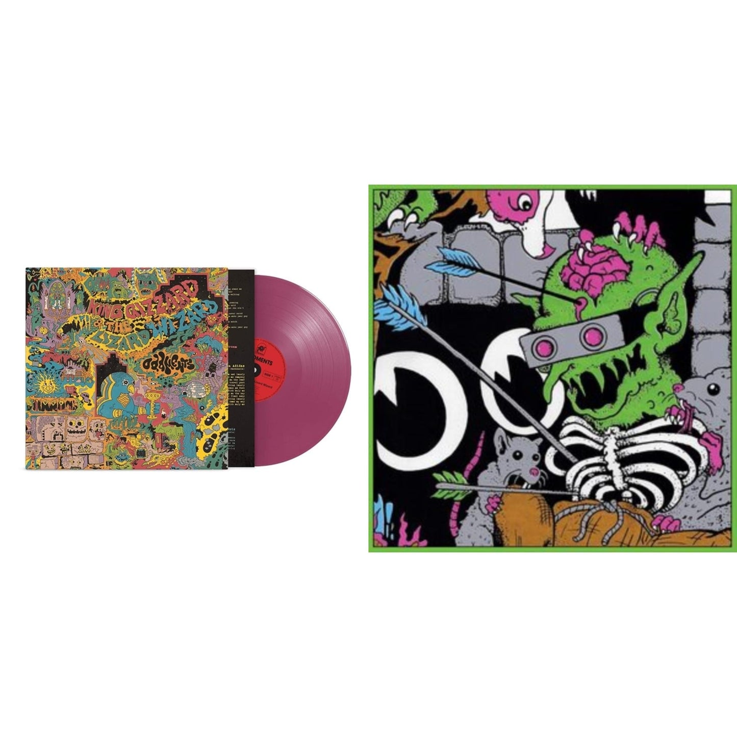 King Gizzard & The Lizard Wizard - Live In Brussels '19 (140G/3LP) & Oddments (Plum LP Vinyl)