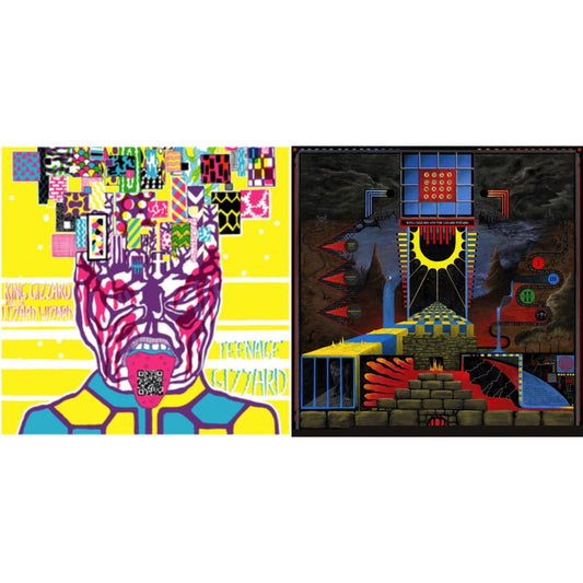 King Gizzard & The Lizard Wizard - Teenage Gizzard (Fuzz Club Official Bootleg) (Deluxe Edition) & Polygondwanaland - LP Vinyl Bundle