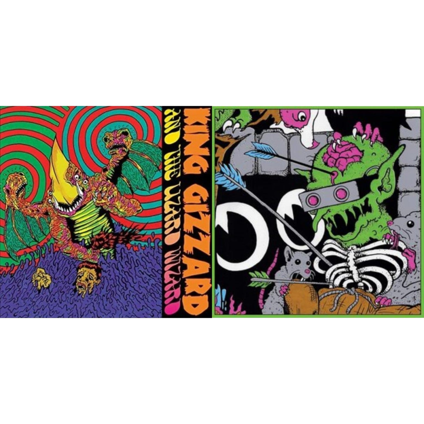 King Gizzard & The Lizard Wizard - Live In Brussels '19 (140G/3LP) & Willoughby's Beach (Tangerine LP Vinyl)