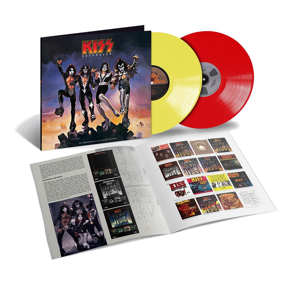 Destroyer: 45th Anniversary (Limited Edition, Yellow & Red Colored Vinyl,Deluxe Edition) (2 Lp's) Vinyl Record