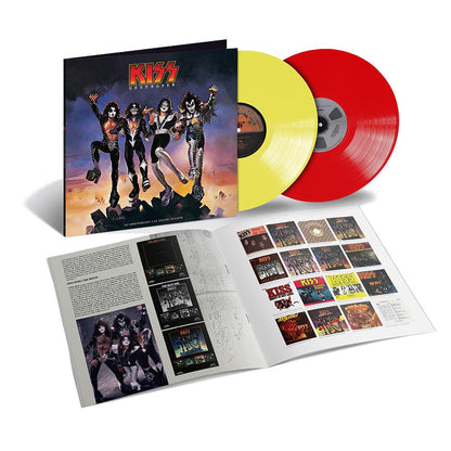 Destroyer: 45th Anniversary (Limited Edition, Yellow & Red Colored Vinyl,Deluxe Edition) (2 Lp's) Vinyl Record