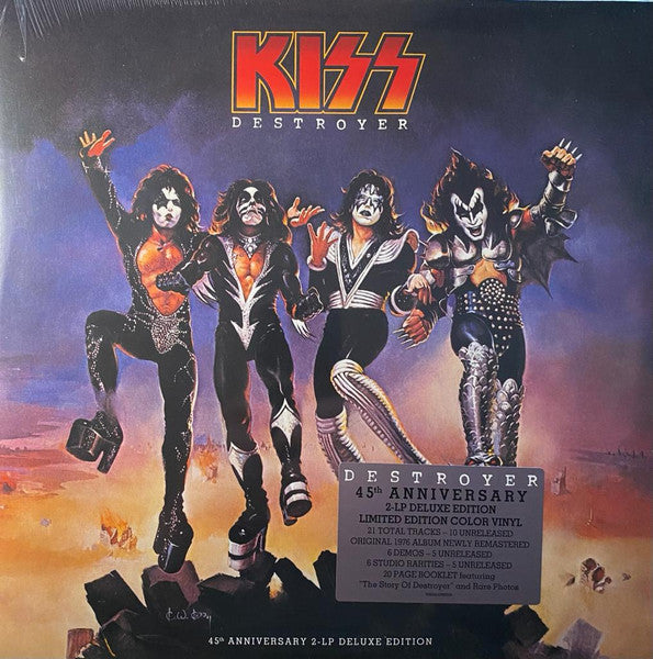 Destroyer: 45th Anniversary (Limited Edition, Yellow & Red Colored Vinyl,Deluxe Edition) (2 Lp's) Vinyl Record