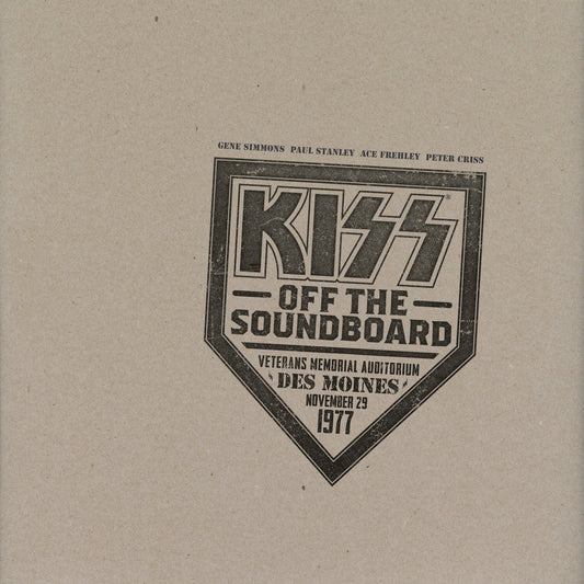 KISS - KISS Off The Soundboard: Live In Des Moines [2 LP] Vinyl Record