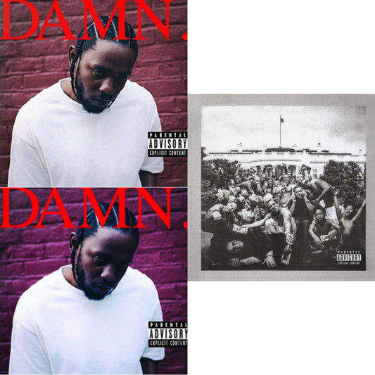 Kendrick Lamar - To Pimp A Butterfly & Damn. & Damn. (Collectors Edition) - CD Bundle