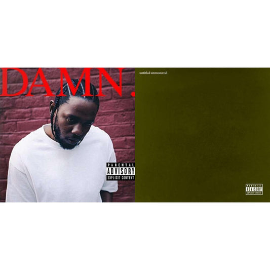 Kendrick Lamar - Untitled Unmastered (X) & Damn. - CD Bundle