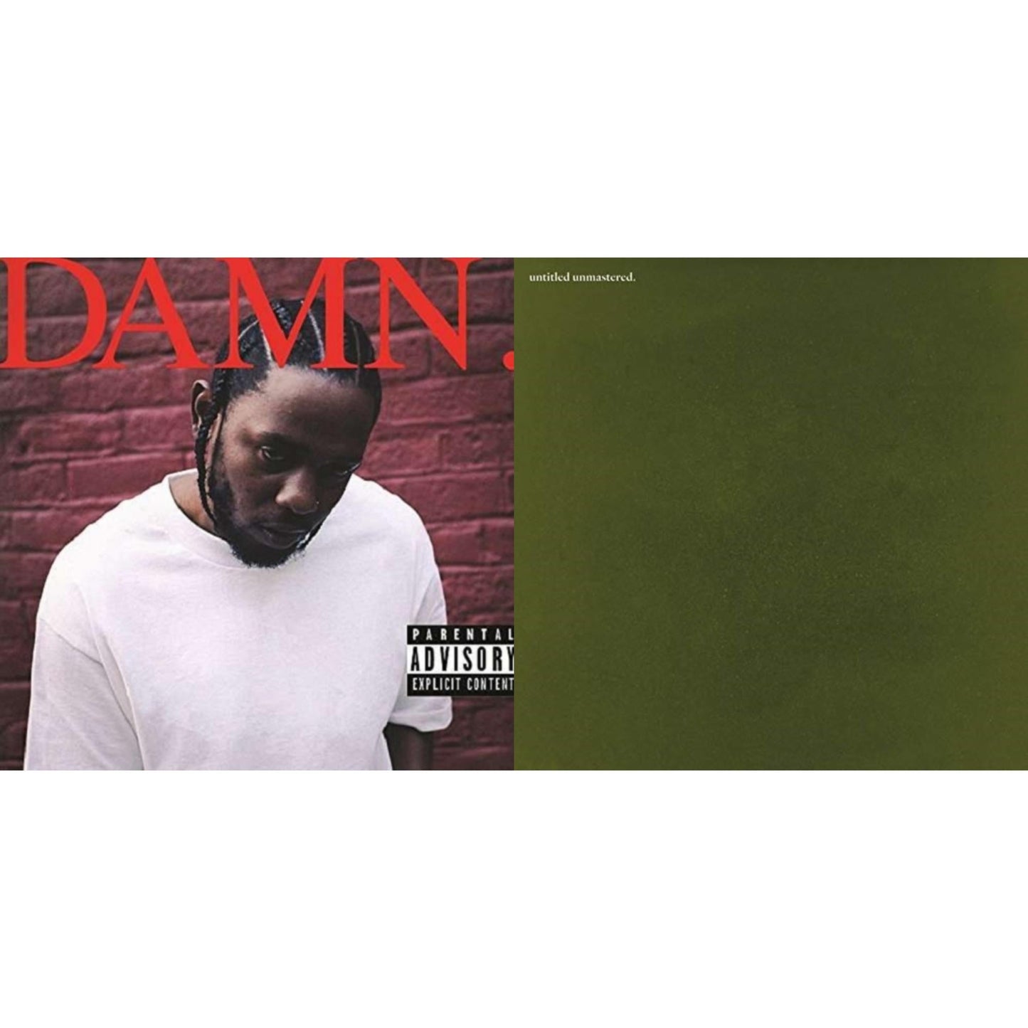 Kendrick Lamar - Untitled Unmastered & Damn. (X) (2LP/180G)