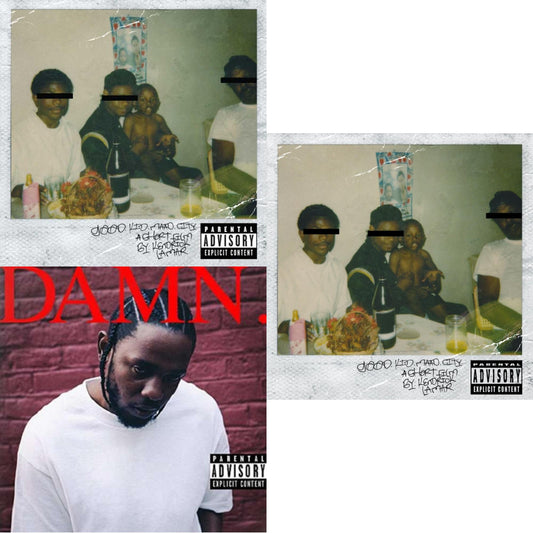 Kendrick Lamar - Good Kid, M.A.A.D City & Good Kid, M.A.A.D City & Damn. - CD Bundle