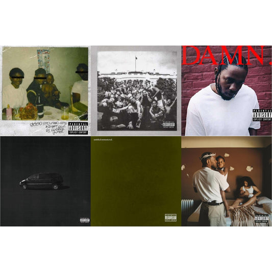 Kendrick Lamar - Mr. Morale & The Big Steppers (X) & Good Kid, M.A.A.D City (X) (10Th Anniversary Edition) & Good Kid, M.A.A.D City (Remixes) & To Pimp A Butterfly & Untitled Unmastered (X) & Damn. - CD Bundle