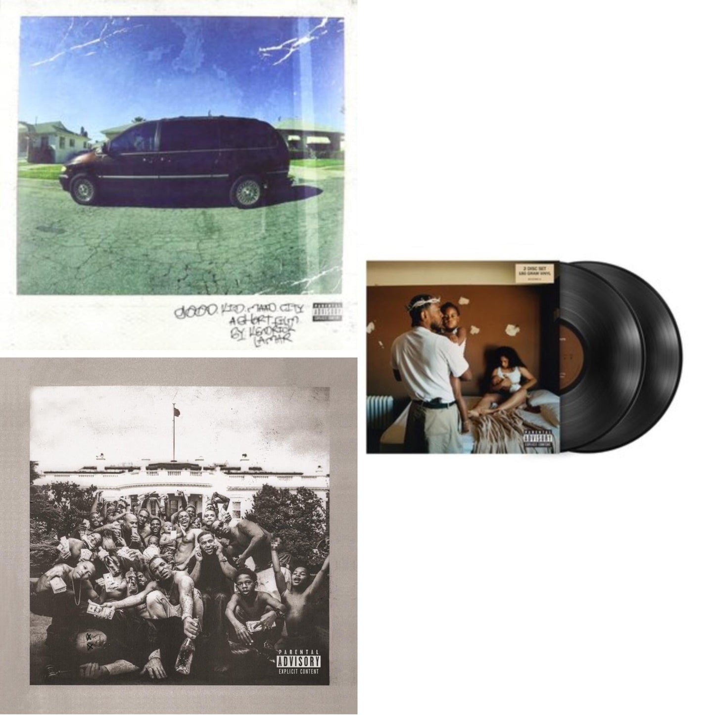 Kendrick Lamar - Mr. Morale & The Big Steppers (180G/2LP) & Good Kid, M.A.A.D City & To Pimp A Butterfly