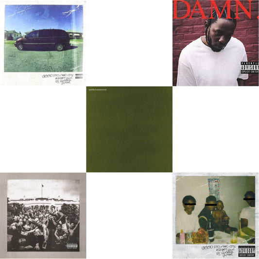Kendrick Lamar - Good Kid, M.A.A.D City (X) (10Th Anniversary Edition/2LP) & Good Kid, M.A.A.D City & To Pimp A Butterfly & Untitled Unmastered & Damn. (X) (2LP/180G)