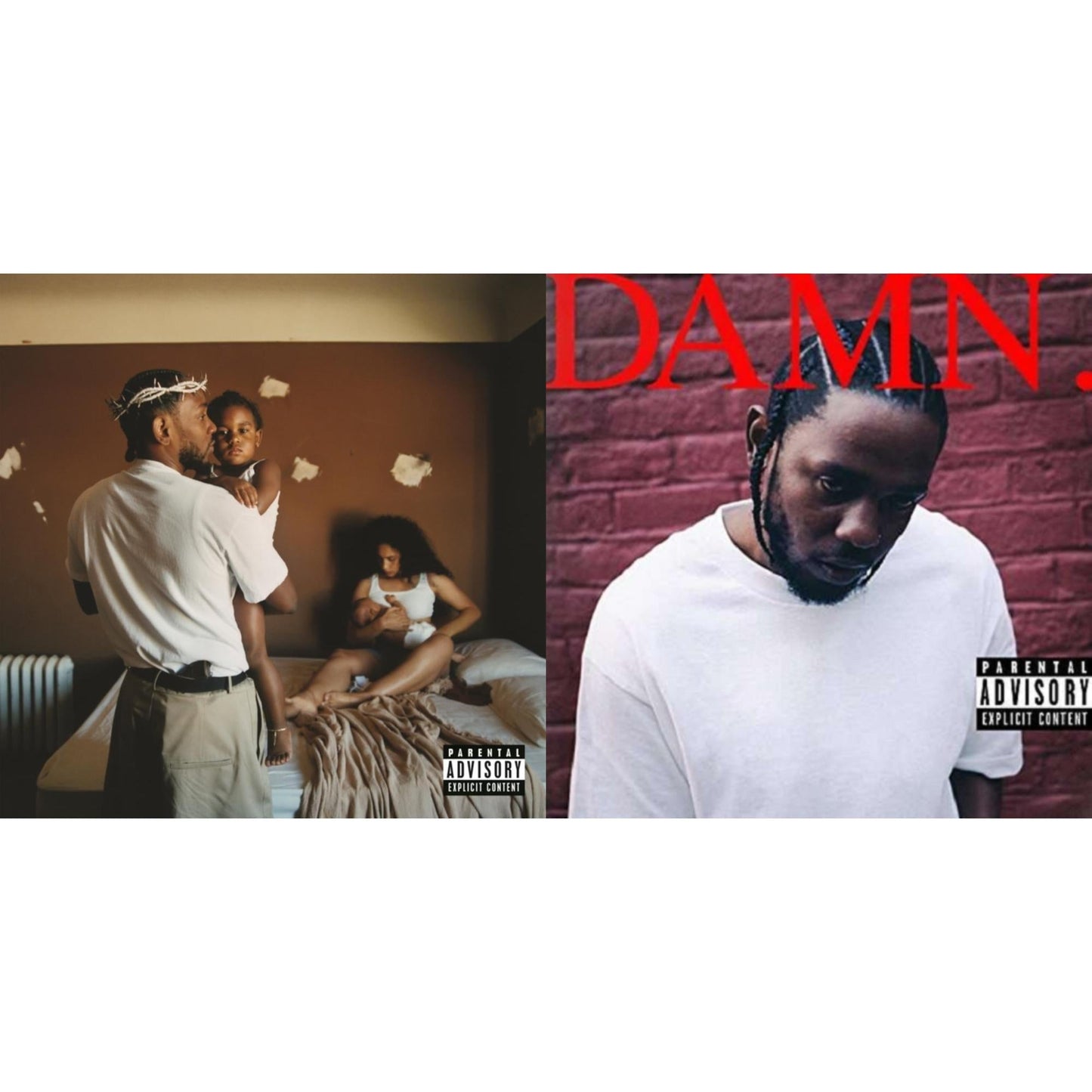 Kendrick Lamar - Mr. Morale & The Big Steppers (X) & Damn. - CD Bundle