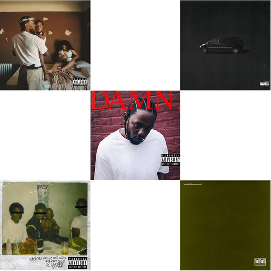 Kendrick Lamar - Mr. Morale & The Big Steppers (X) & Good Kid, M.A.A.D City (Remixes) & Damn. & Good Kid, M.A.A.D City (X) (10Th Anniversary Edition) & Untitled Unmastered (X) - CD Bundle