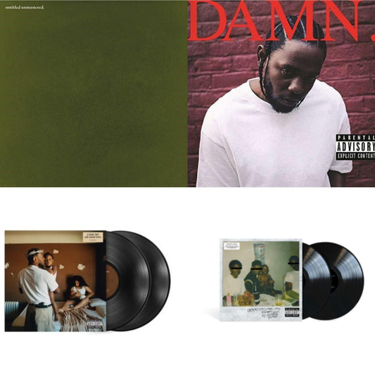 Kendrick Lamar - Mr. Morale & The Big Steppers (180G/2LP) & Good Kid, M.A.A.D City (X) (10Th Anniversary Edition/2LP) & Untitled Unmastered & Damn. (X) (2LP/180G)