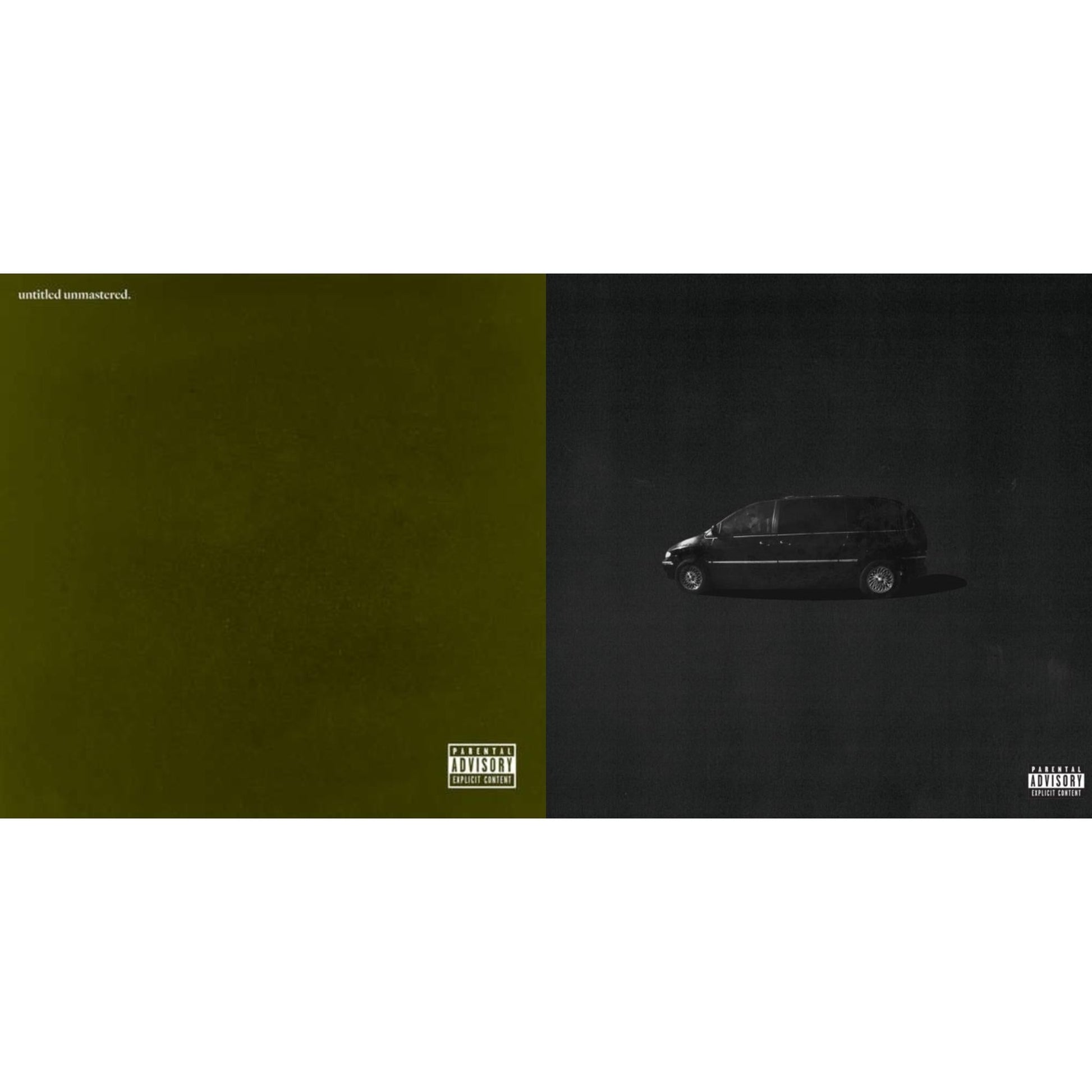 Kendrick Lamar - Good Kid, M.A.A.D City (X) (10Th Anniversary Edition) & Untitled Unmastered (X) - CD Bundle