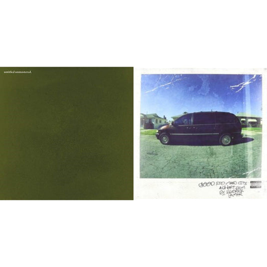 Kendrick Lamar - Good Kid, M.A.A.D City & Untitled Unmastered - LP Vinyl Bundle