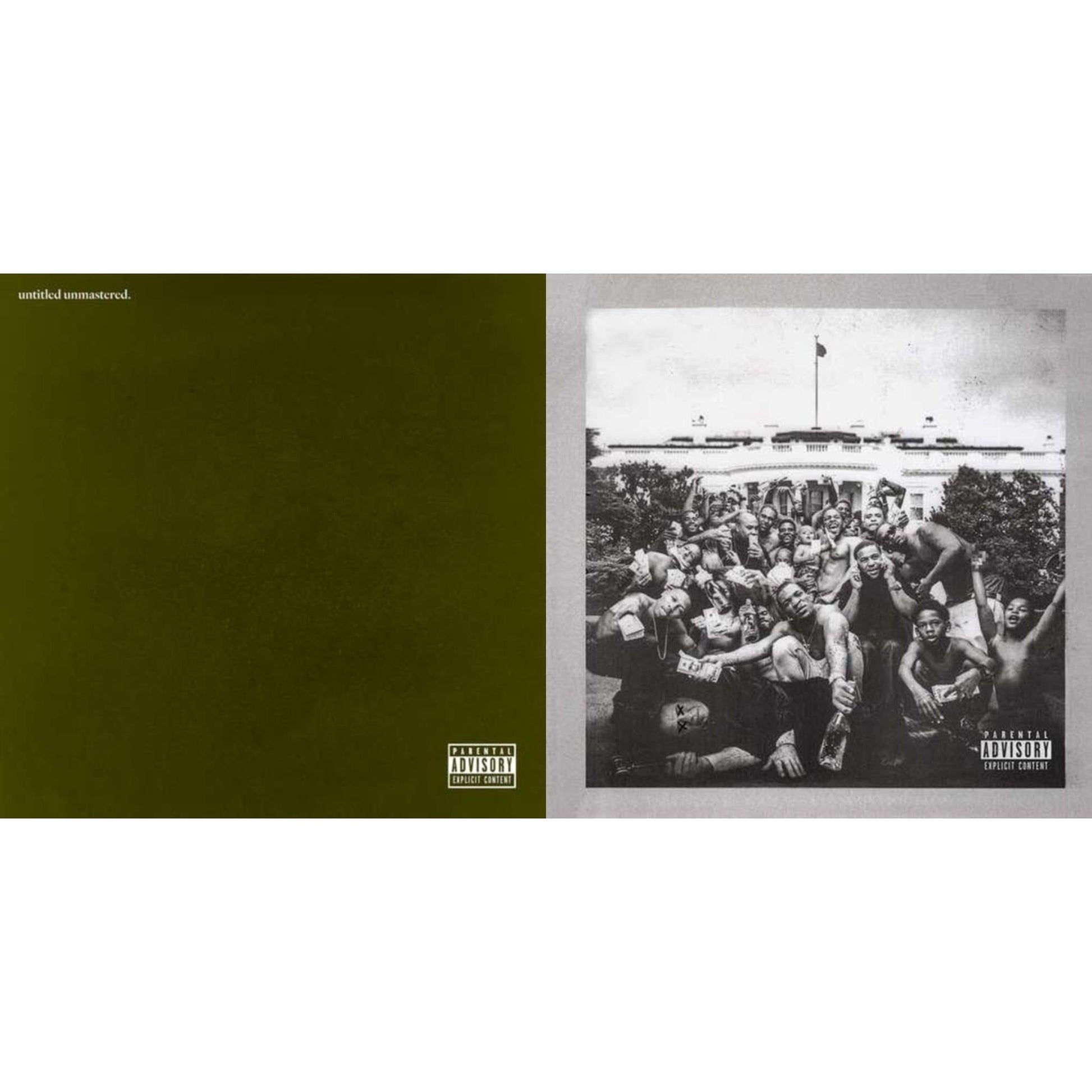 Kendrick Lamar - Untitled Unmastered (X) & To Pimp A Butterfly - CD Bundle