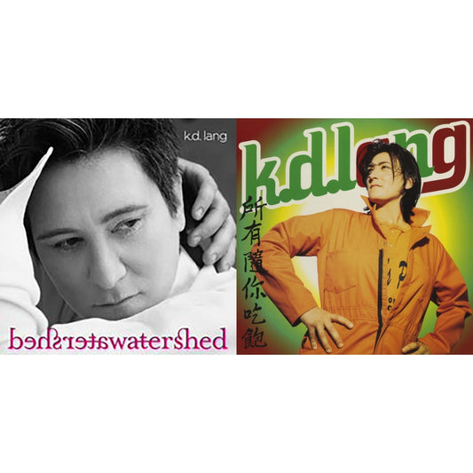 K.D. Lang - Watershed & All You Can Eat (2020 Remaster) - LP Vinyl Bundle