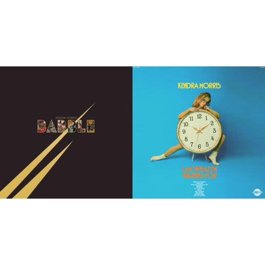 Kendra Morris - Babble (Gold Swirl LP Vinyl) & I Am What I'm Waiting For (Transparent Blue W/ White Swirl LP Vinyl)