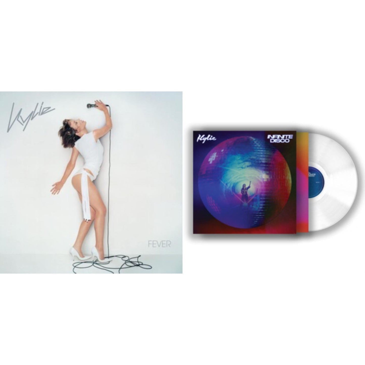 Kylie Minogue - Fever & Infinite Disco - LP Vinyl Bundle