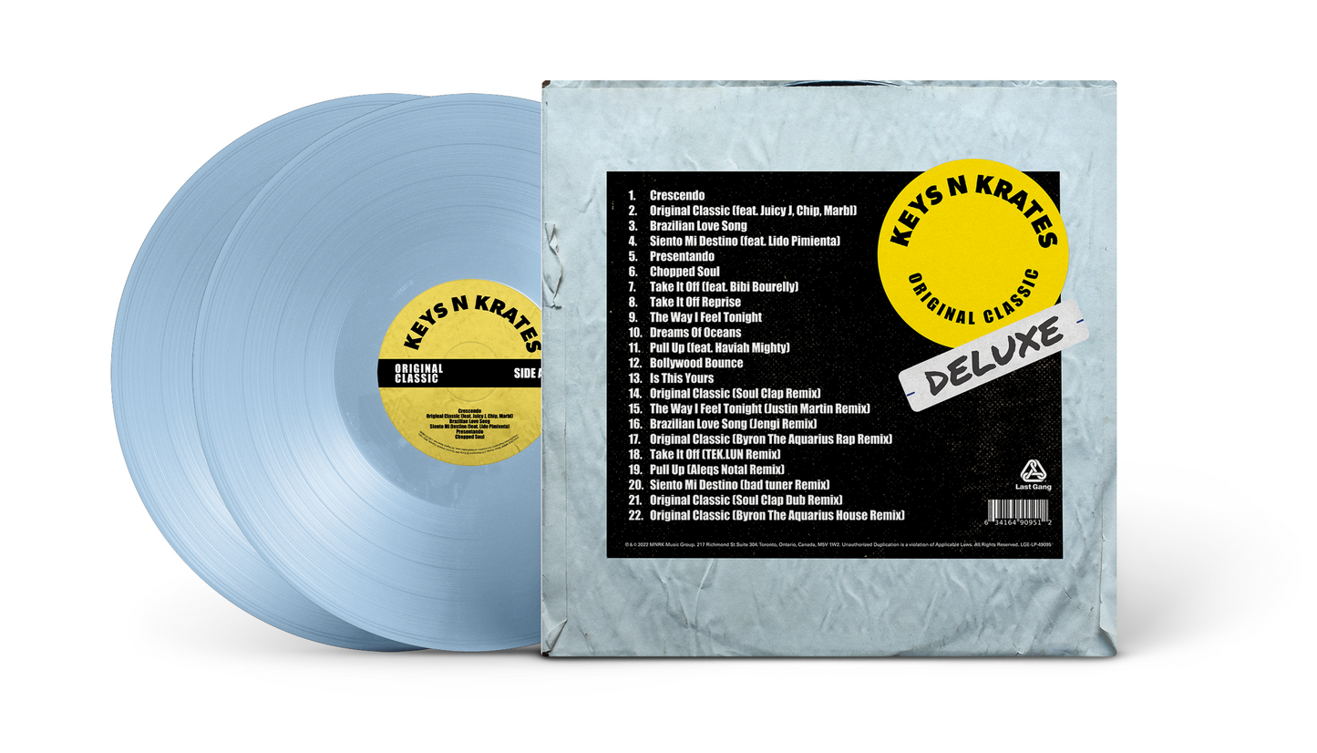 Keys N Krates - Original Classic Deluxe - Classic Blue Vinyl Record