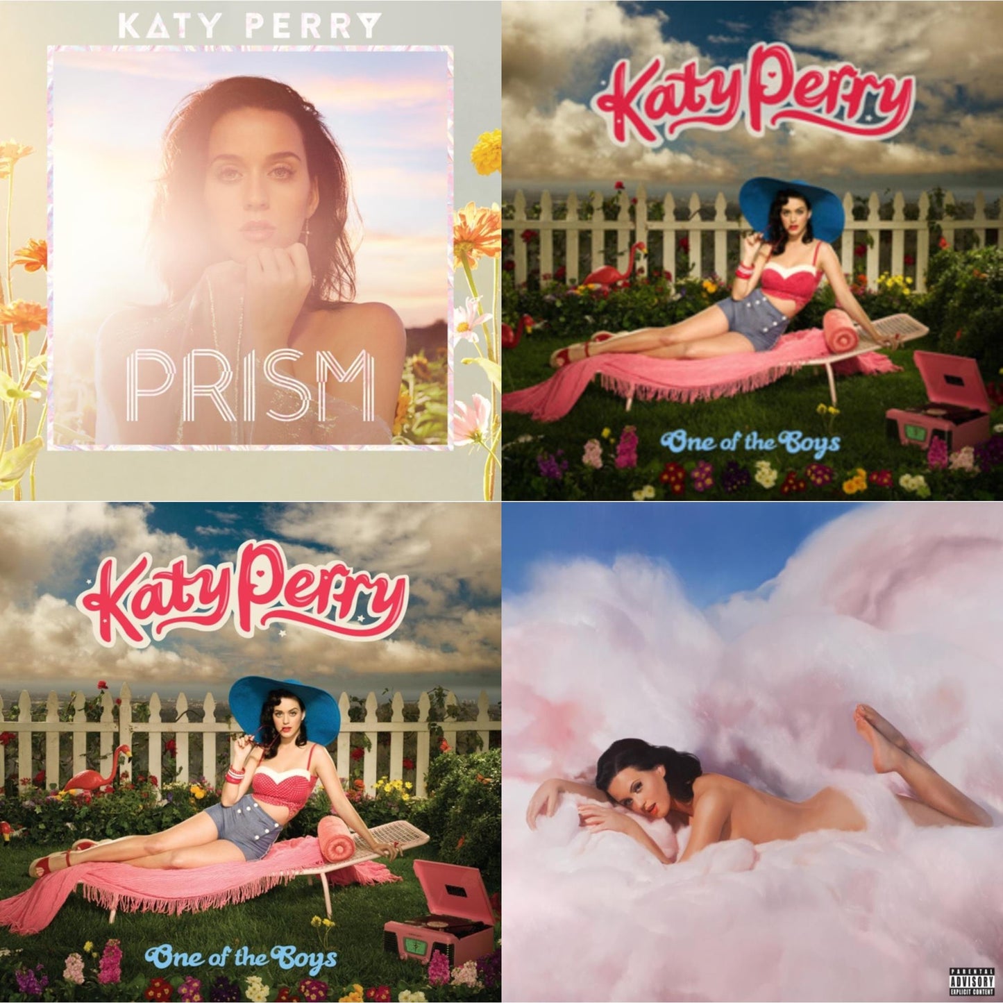 Katy Perry - Prism (2LP) (Reissue) & One Of The Boys & One Of The Boys (Reissue) & Teenage Dream (X) (2LP) (Reissue)