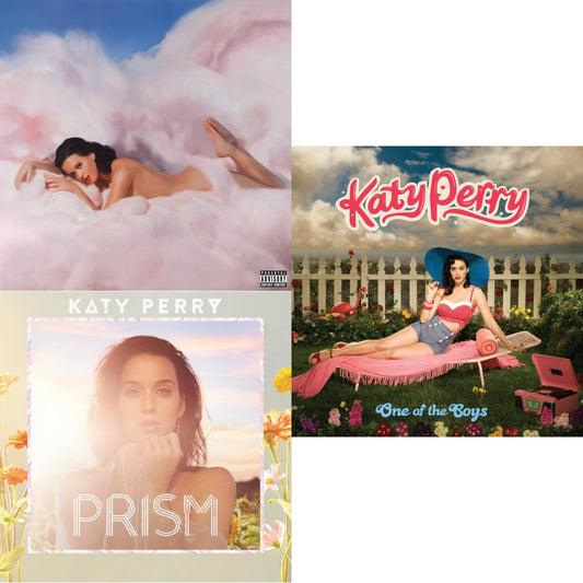 Katy Perry - Teenage Dream (X) (2LP) (Reissue) & Prism (2LP) (Reissue) & One Of The Boys (Reissue)