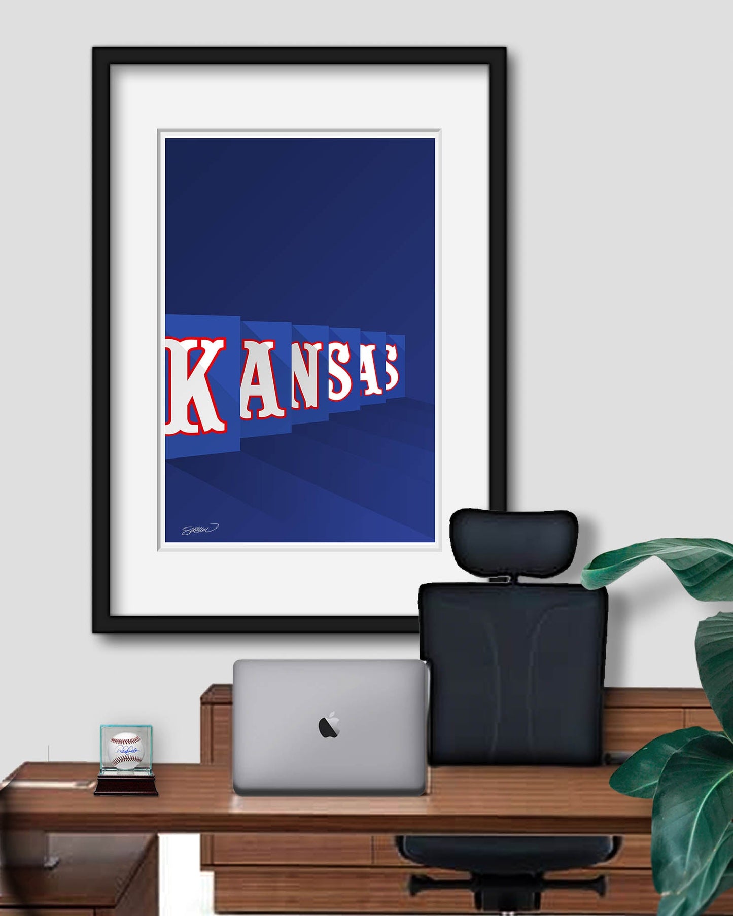 Minimalist Allen Fieldhouse