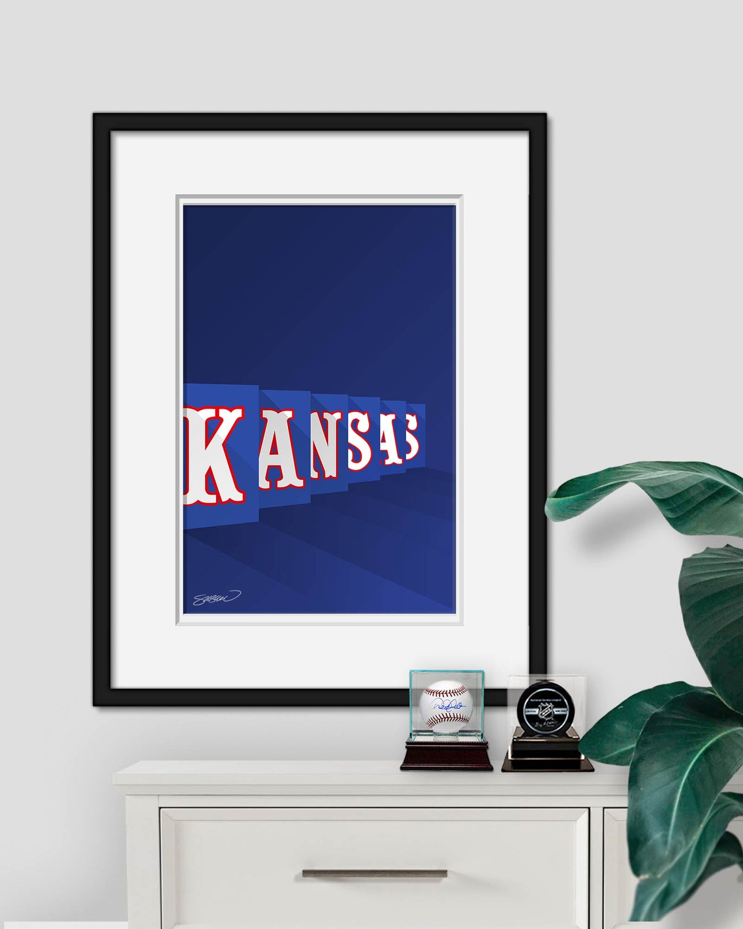Minimalist Allen Fieldhouse