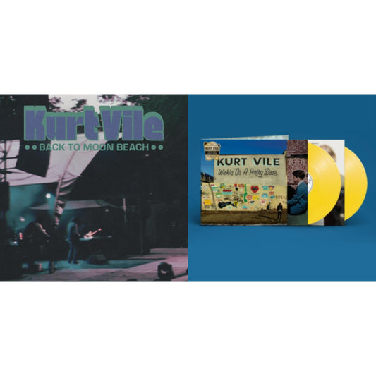 Kurt Vile - Wakin On A Pretty Daze (Opaque Yellow Vinyl/2LP) & Back To Moon Beach