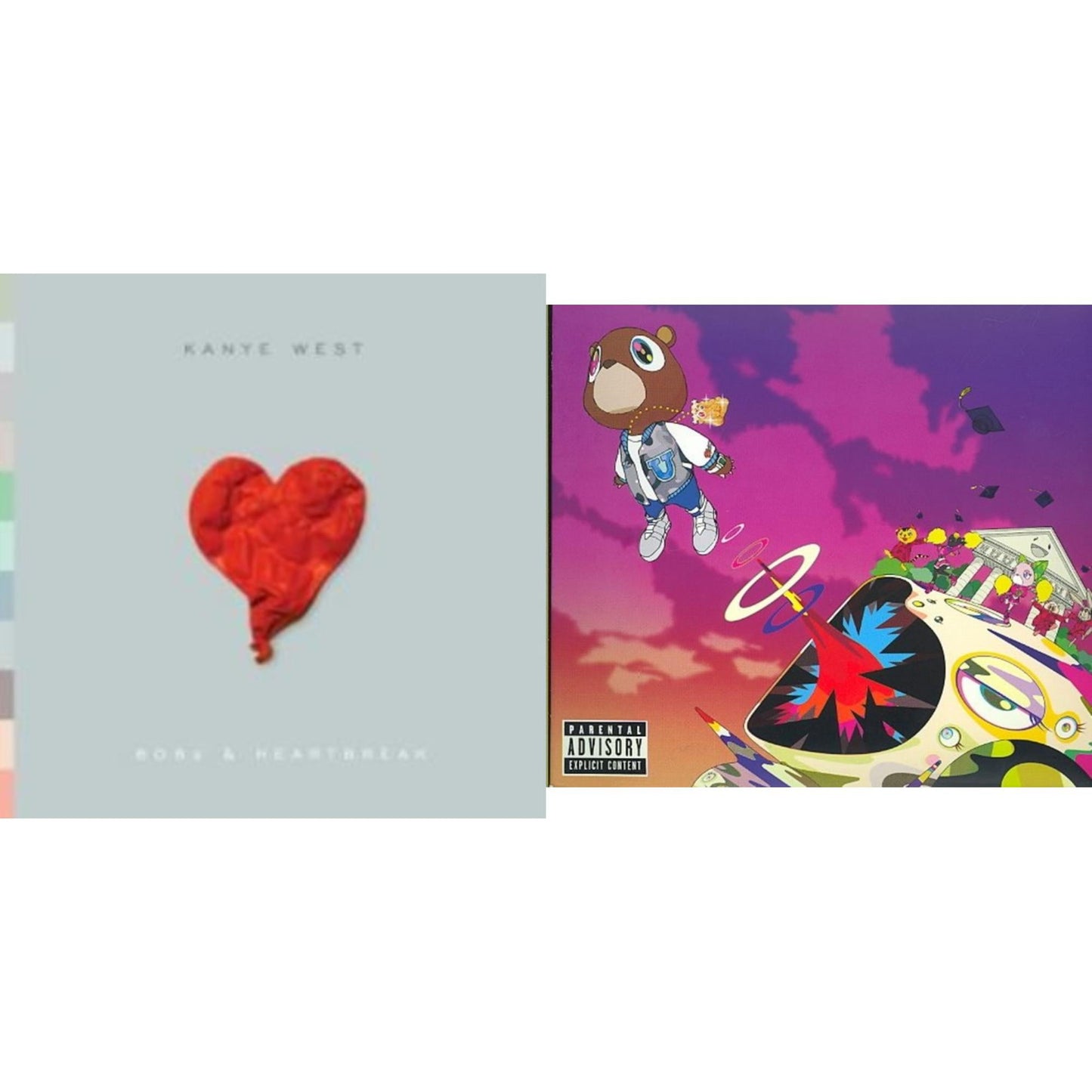 Kanye West - Graduation & 808S & Heartbreak - CD Bundle