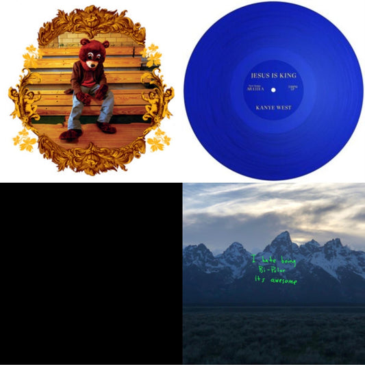 Kanye West - College Dropout & Jesus Is King & Donda (Deluxe/4LP) & Ye