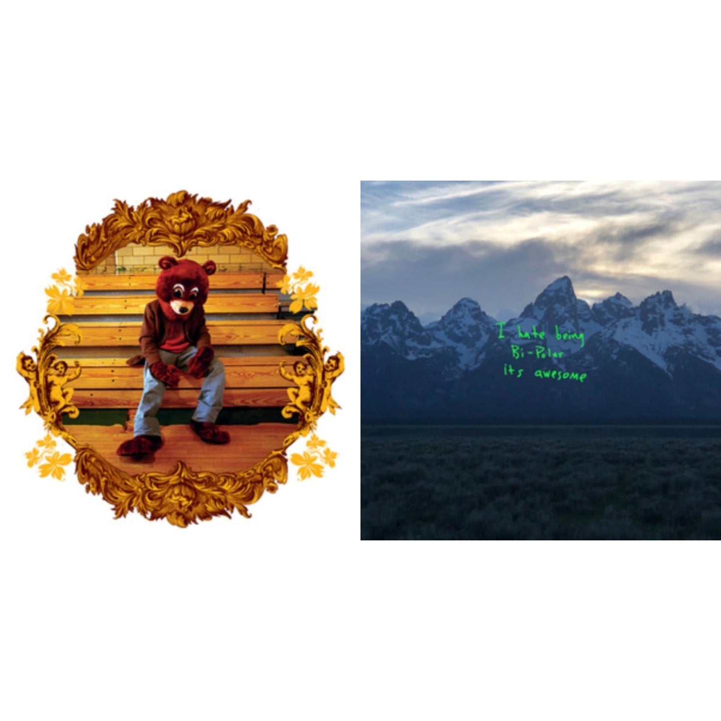 Kanye West - College Dropout & Ye - LP Vinyl Bundle