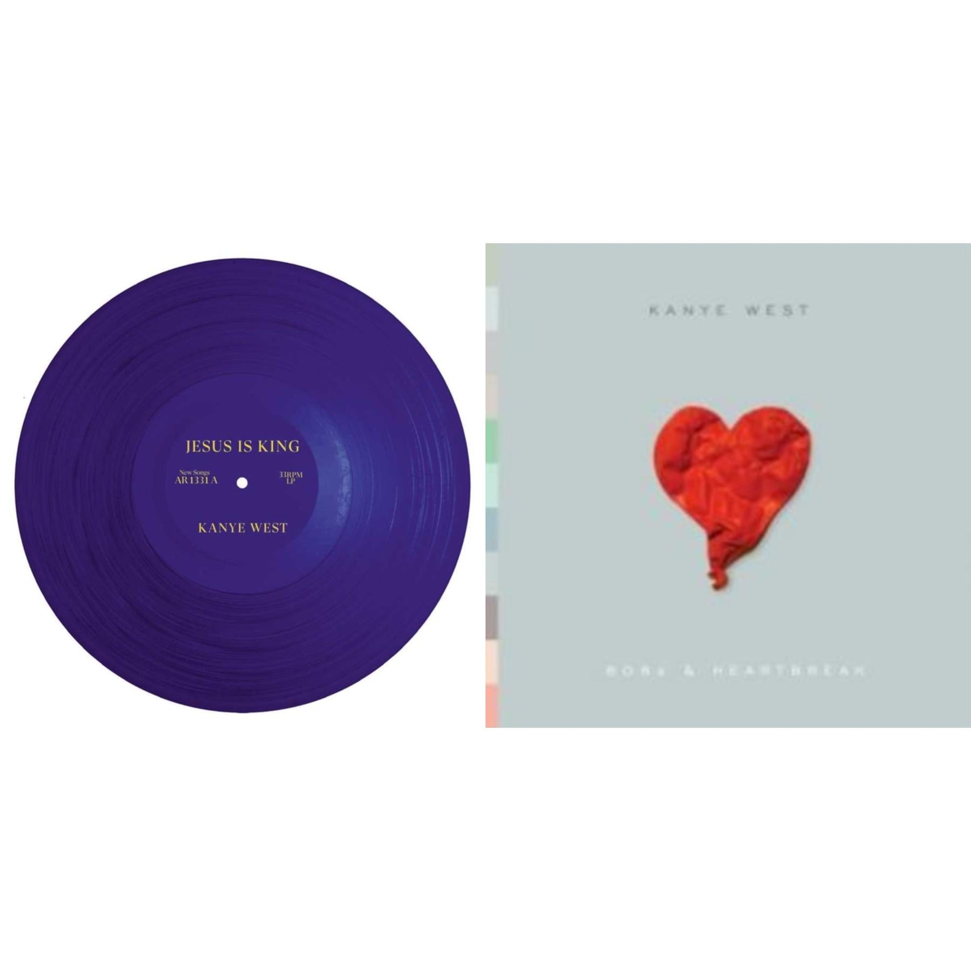 Kanye West - Jesus Is King & 808S & Heartbreak - CD Bundle