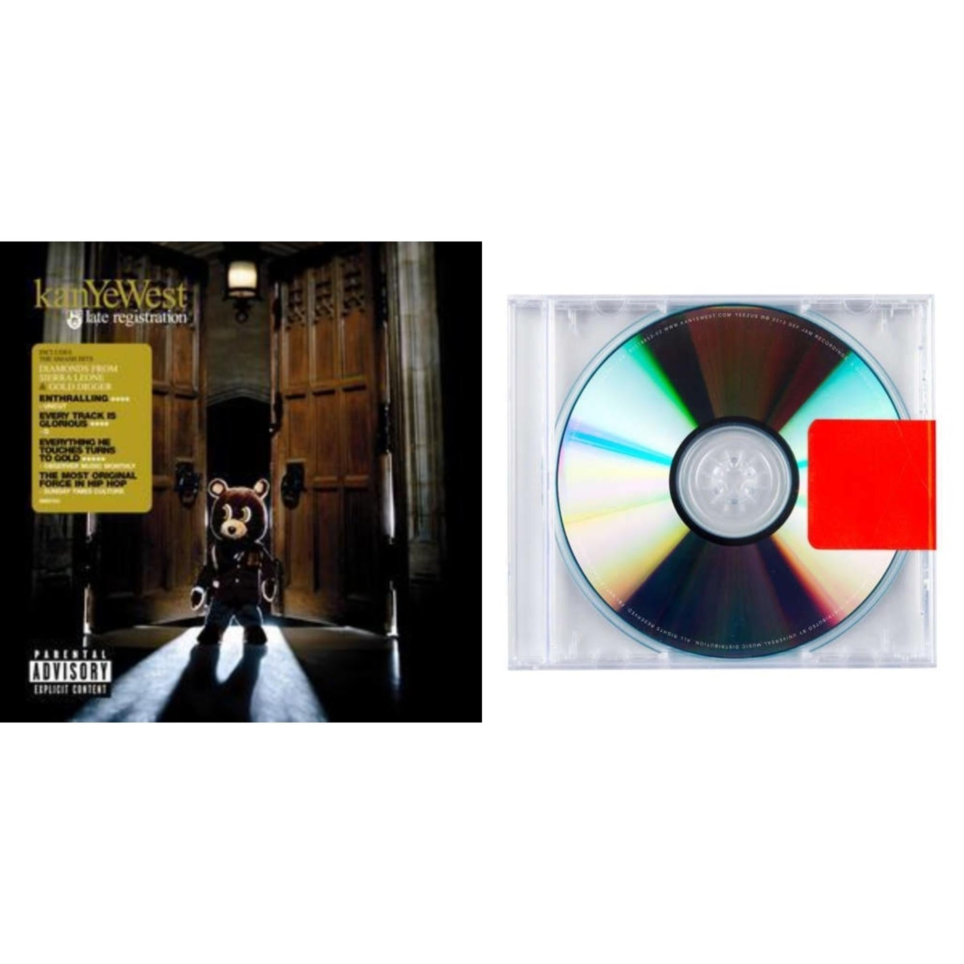 Kanye West - Late Registration & Yeezus - CD Bundle