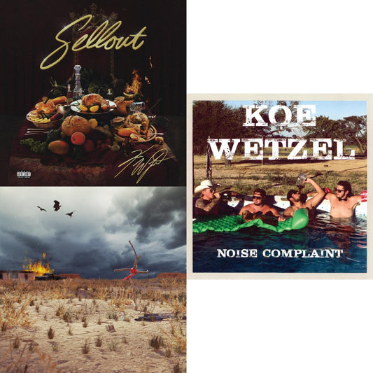 Koe Wetzel - Sellout (X) (140G) & Hell Paso & Noise Complaint (X) - LP Vinyl Bundle