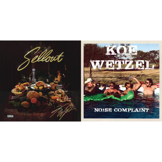 Koe Wetzel - Sellout (X) (140G) & Noise Complaint (X) - LP Vinyl Bundle