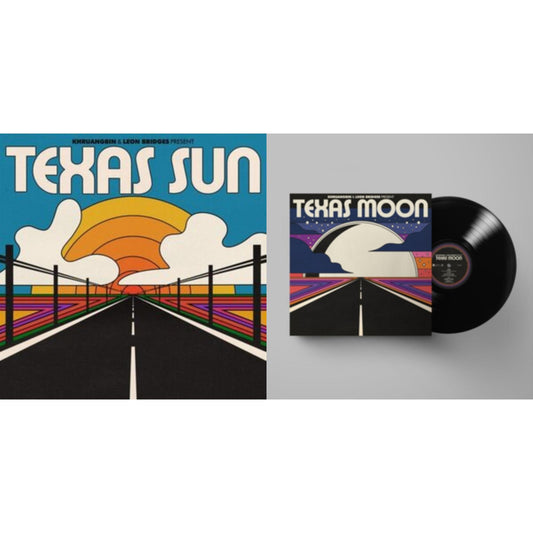 Khruangbin & Leon Bridges - Texas Sun EP & Texas Moon - 12 Inch Vinyl Bundle
