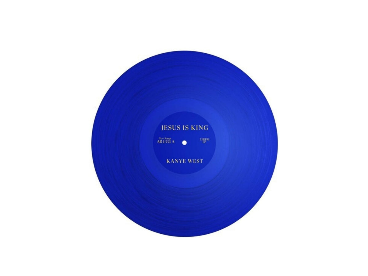 Kanye West - Jesus Is King (Blue Colored Vinyl) Vinyl Record