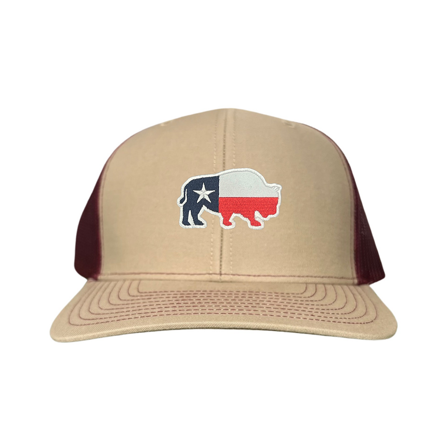 Last Stand / Bison Texas Flag / 050 / MM Hat
