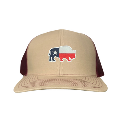 Last Stand / Bison Texas Flag / 050 / MM Hat