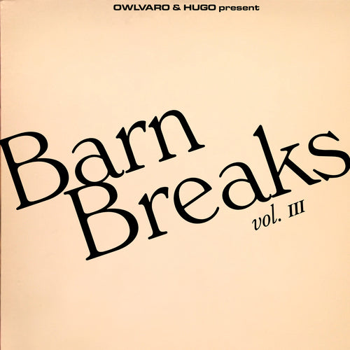 Barn Breaks Vol. 3 (Limited Edition, 7" Vinyl) [Vinyl] Vinyl Record