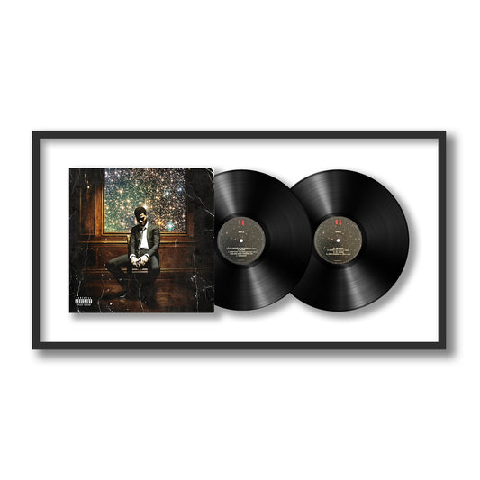 Kid Cudi Man On The Moon II: The Legend Of Mr. Rager Framed Vinyl Record